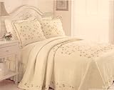 PHI Modern Heirloom Collection "Rose Garden" Twin Bedspread