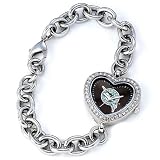 Florida Marlins MLB Ladies Heart Series Watch