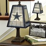 NFL Team 14 Art Glass Table Lamp