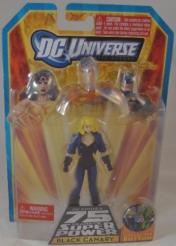  DC Universe Infinite Heroes 75 Years of Super Power: Black Canary Action Figure
