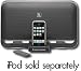 Electronics : Altec Lansing T612 Digital Speaker for iPod and iPhone (Black)