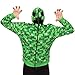 Minecraft Creeper Premium Zip-Up Hoodie Small