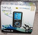Sandisk Sansa E250R Rhapsody 2 Gb Mp3 Player