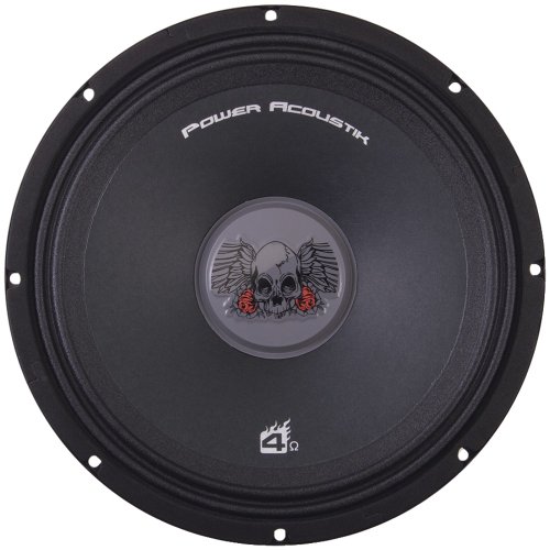 New-POWER ACOUSTIK PRO.104 PRO MID RANGE SPEAKERS (10': 350W; 4_) - POWPRO104