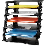 Rubbermaid Regeneration Plastic Letter Tray 6 Pack (86028)