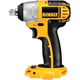 DEWALT DC820B Heavy Duty 1/2-Inch (13mm) 18V Cordless Impact Wrench (Tool Only)