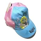 Childrens/Kids Pink Blue Bratz Cap with mesh