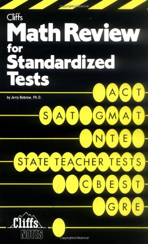 Math Review For Standardized Tests (Cliffs Test Prep)