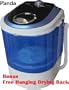 Bonus Package Panda Small Mini Portable Compact Washer Washing Machine 5.5lbs Capacity