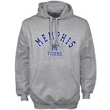 Memphis Tigers Ash Arched Campus Hoody Sweatshirt