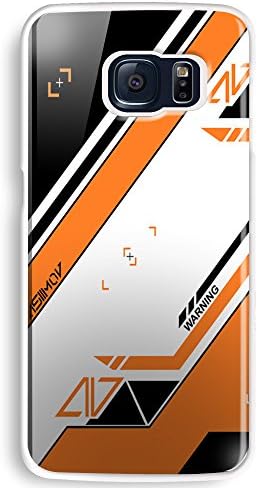 Asiimov Pattern gun counter strike for Samsung Galaxy S6 White case