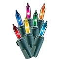 Philips Mini HD 200-Light String - Multicolor/ Green Wire