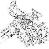 ���ޥ�(SHIMANO) �����ѡ������� ������(��) �ѡ���:����å��Х�(����NO85) 01290