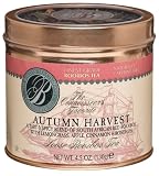 Boston Tea Finest Grade Rooibos Tea, Autumn Harvest Loose Tea, 4.5-Ounce Tins (Pack of 2)