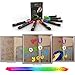 Vellostar Liquid Chalk Markers, Premium Quality, 6mm Reversible Nib with Bullet & Chisel Tips, Great to Paint on Glass & Non-Porous Surfaces, Child Safe & Non-Toxic, 4 Extra Tips, 8 Piece