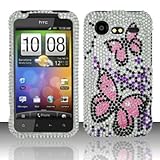 HTC Incredible 2 6350 Verizon Full Diamonds Rhinestones Bling Crystal HARD  ....