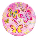 Butterflies and Dragonflies Dessert Plates (8 count) Child