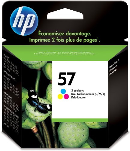 HP C6657AE#ABF 57 Tintenpatrone dreifarbig hohe Kapazität 17ml 500 Seiten 1er-Pack – Französisch