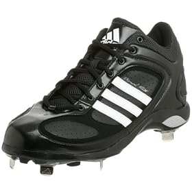 adidas Mens Diamond King Metal Mid Baseball Cleat adidas Men's Diamond King Metal Mid Baseball Cleat