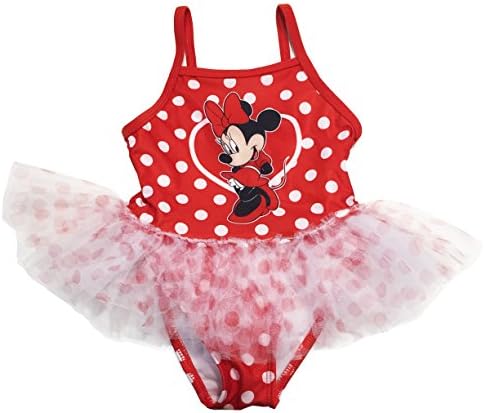 Disney Minnie Mouse Toddler Girls Tutu Swimsuit (24 MONTH)