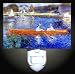 The River Seine by Renoir Decorative Night Light