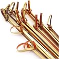 1,000pc Tea Colored Decorative Bamboo Picks with Knotted Ends, 3.5" Length, 10 bags X 100 pc/bag