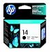 Hp Hewlett Packard Ink Inkjet Black Print Printer Fax Printer Copier Cartridge No 14 - Print Cartridge