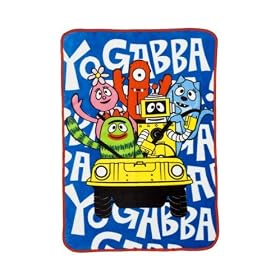 Yo Gabba Gabba Ultra Soft Toddler Blanket