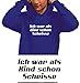 Produkt-Bild: Ich war als Kind schon schei&szlig;e - Sweatshirt mit Kapuze - Hoodie S M L XL XXL XXXL