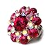 Fashion Ring, Oversized Rhinestone Ring for Proms, Bridesmaids & Special Occasions 1201