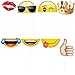 Emoji Photo Booth Props, 8pc