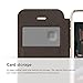 iPhone 6S Case, elago® [Leather Flip][Brown/Champagne Gold] - [Card Slot][Screen Protection][Premium Hybrid Construction] – for iPhone 6/6S