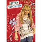 Hannah Montana Birthday Card 5 x 7