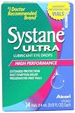 Systane Ultra Lubricant Eye Drops High Performance  Preservative-Free Vials, 0.4mL 24-count