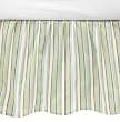 Carters Everyday Easy Dust Ruffle, Blue/Green/Brown