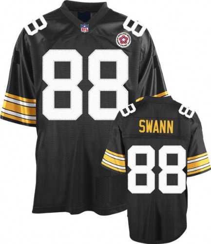 Pittsburgh Steelers 88 Lynn Swann Throwback Black NFL Jerseys Authentic Football Jersey Size 48-56 (Please Select the Size When You Order, Can Do Drop Shipping)
