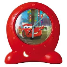 Disney Cars Go Glow Clock Bedtime Trainer