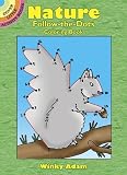 Nature Follow-the-Dots Coloring Book (Dover Little Activity Books)