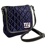 New York Giants Quilted Purse, Navy