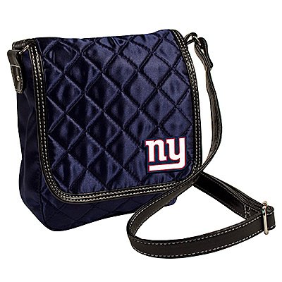 New York Giants Quilted Purse, Navy