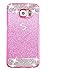 Galaxy S7 Edge Case,Inspirationc eauty Luxury Diamond Hybrid Glitter Bling Hard Shiny Sparkling with Crystal Rhinestone Cover Case for Samsung Galaxy S7 Edge--Pink Diamond