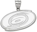 Carolina Hurricanes Solid Sterling Silver Logo Giant Pendant