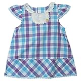 【H28年春物】(日本製) Pample Mousse(パンプルムース) 先染めチェックいちごモチーフ付きチュニック 95cm/SA NO.DP-61102