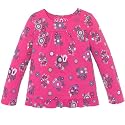 The Children's Place Girls Print Ruffle Top Shirt Sizes 4 - 14