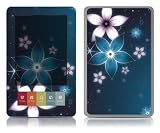 Bundle Monster Barnes & Noble Nook Ebook Vinyl Skin Cover Art Decal Sticker Protector Accessories - Blue Floral