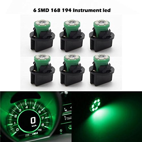 Partsam 6 pack green pc194 gm 1/2 hole twist lock 194 1…