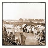 Civil War Photo (M): Fort Burnham Va. Encampment and earthworks