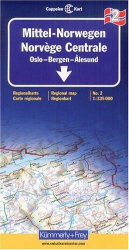 City Travel Guides Discounted  Books : 02: Central Norway I: Oslo, Bergen, Alesund