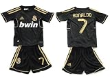 Real Madrid 2012 Kids Ronaldo Away Jersey Shirt & Shorts - For Kids 6-8 Years Old