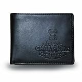 NHL Boston Bruins Stanley Cup Champs 2011 Black Leather Wallet